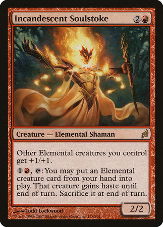 Incandescent Soulstoke [Lorwyn] | Cards and Coasters CA