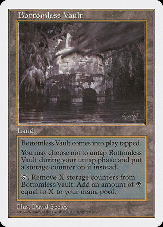 Bottomless Vault [Fifth Edition] | Cards and Coasters CA