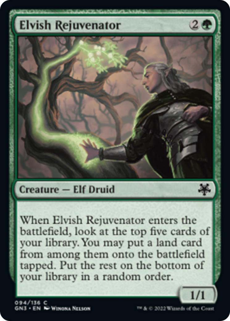 Elvish Rejuvenator [Game Night: Free-for-All] | Cards and Coasters CA