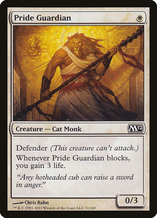 Pride Guardian [Magic 2012] | Cards and Coasters CA
