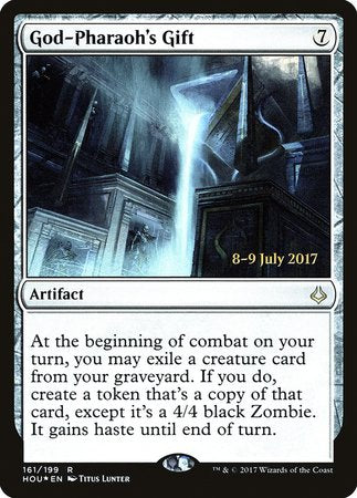 God-Pharaoh's Gift [Hour of Devastation Promos] | Cards and Coasters CA
