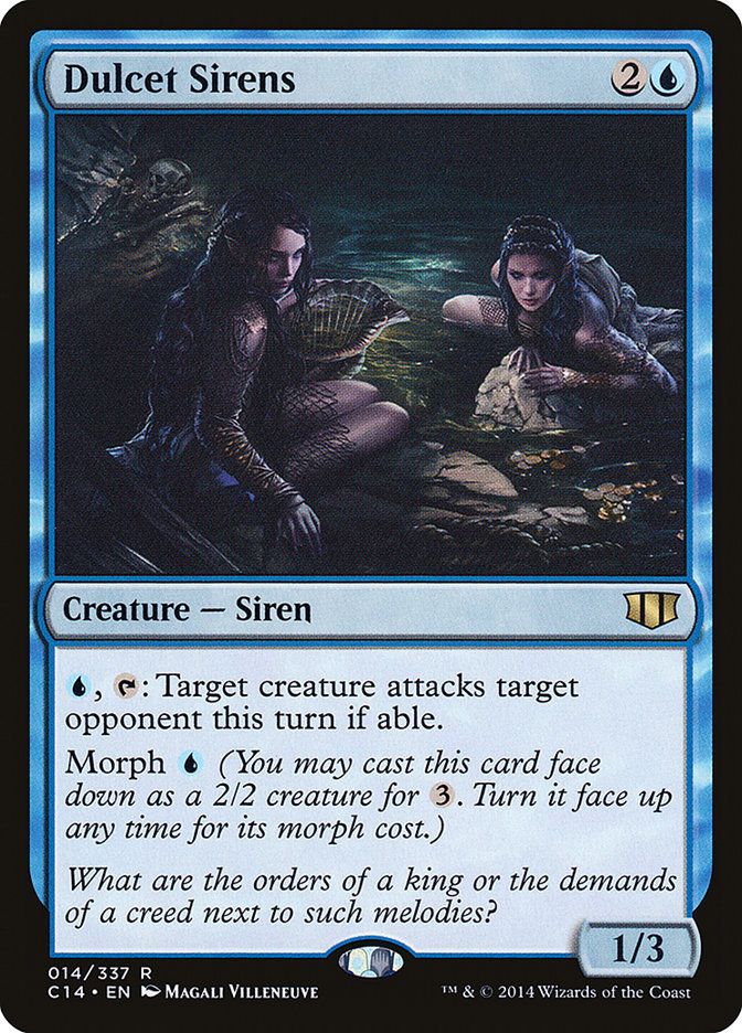 Dulcet Sirens [Commander 2014] | Cards and Coasters CA