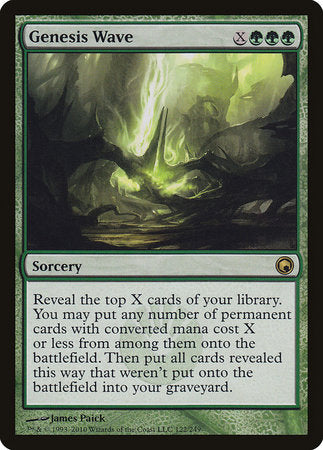 Genesis Wave [Scars of Mirrodin] | Cards and Coasters CA