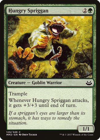 Hungry Spriggan [Modern Masters 2017] | Cards and Coasters CA