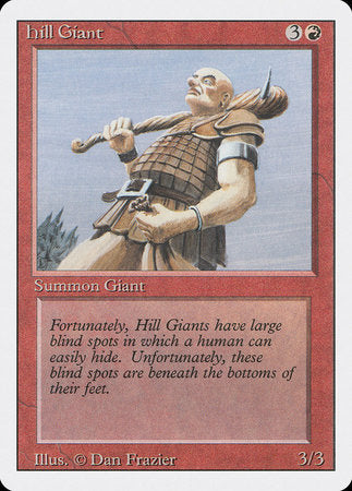 Hill Giant [Revised Edition] | Cards and Coasters CA