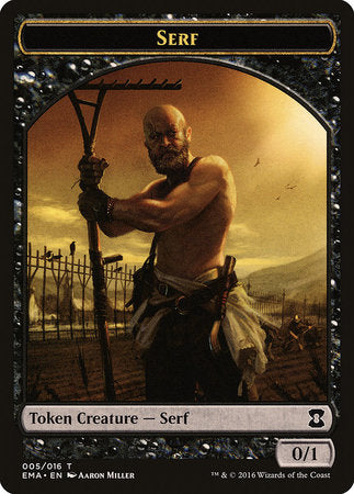 Serf Token [Eternal Masters Tokens] | Cards and Coasters CA