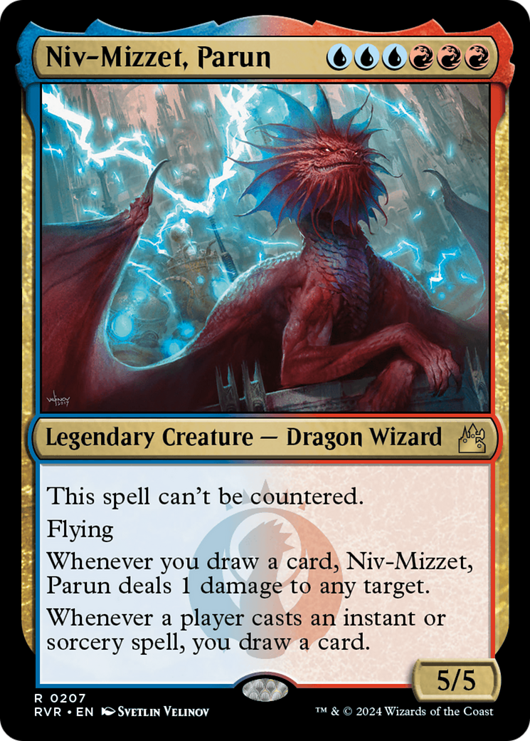 Niv-Mizzet, Parun [Ravnica Remastered] | Cards and Coasters CA