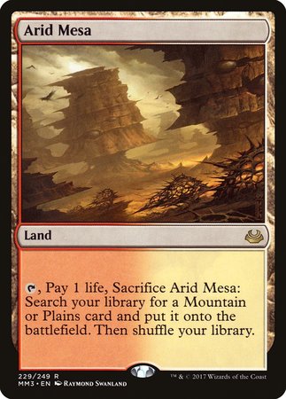 Arid Mesa [Modern Masters 2017] | Cards and Coasters CA