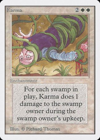 Karma [Unlimited Edition] | Cards and Coasters CA