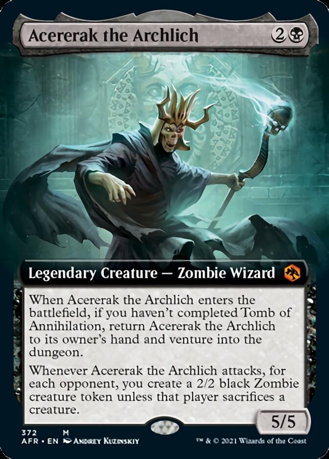 Acererak the Archlich (Extended) [Dungeons & Dragons: Adventures in the Forgotten Realms] | Cards and Coasters CA