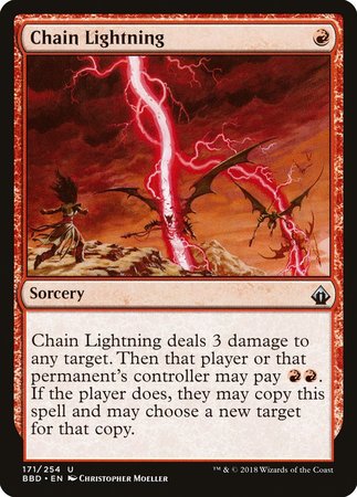 Chain Lightning [Battlebond] | Cards and Coasters CA