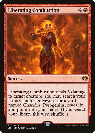 Liberating Combustion [Kaladesh] | Cards and Coasters CA