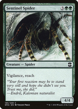 Sentinel Spider [Eternal Masters] | Cards and Coasters CA