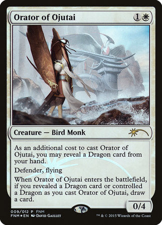 Orator of Ojutai [Friday Night Magic 2015] | Cards and Coasters CA