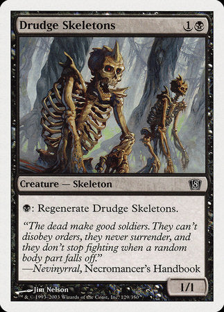 Drudge Skeletons [Eighth Edition] | Cards and Coasters CA