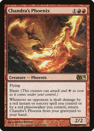 Chandra's Phoenix [Magic 2014] | Cards and Coasters CA