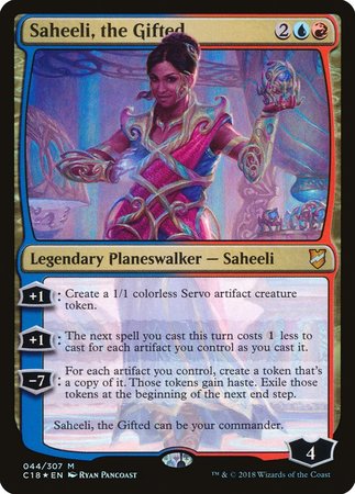 Saheeli, the Gifted [Commander 2018] | Cards and Coasters CA