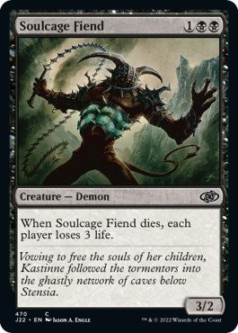 Soulcage Fiend [Jumpstart 2022] | Cards and Coasters CA