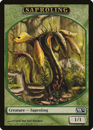 Saproling Token [Magic 2012 Tokens] | Cards and Coasters CA