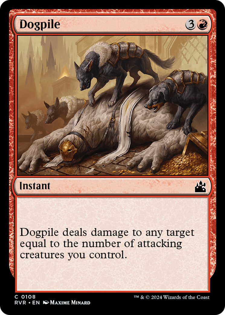 Dogpile [Ravnica Remastered] | Cards and Coasters CA