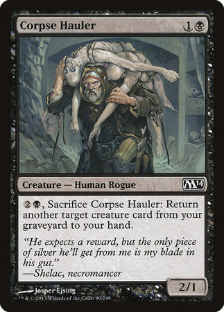 Corpse Hauler [Magic 2014] | Cards and Coasters CA