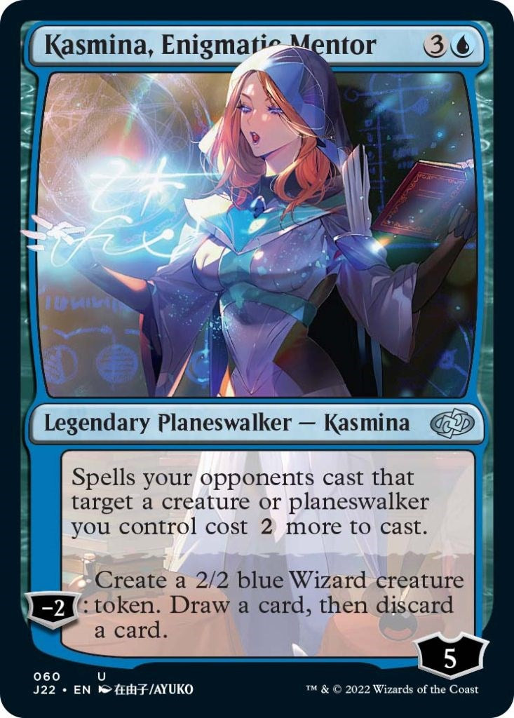 Kasmina, Enigmatic Mentor [Jumpstart 2022] | Cards and Coasters CA