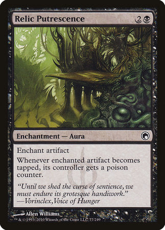 Relic Putrescence [Scars of Mirrodin] | Cards and Coasters CA