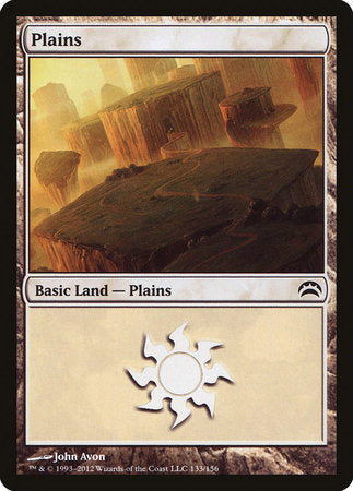 Plains (133) [Planechase 2012] | Cards and Coasters CA