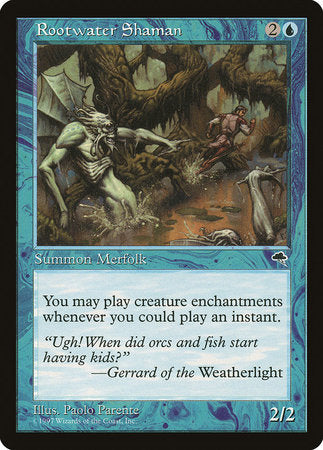 Rootwater Shaman [Tempest] | Cards and Coasters CA