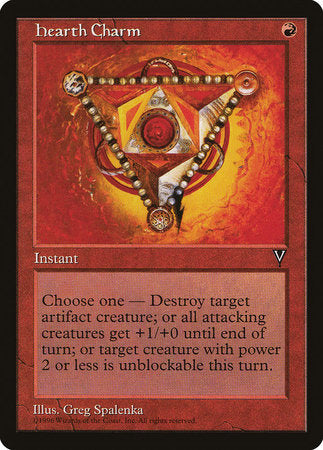 Hearth Charm [Visions] | Cards and Coasters CA