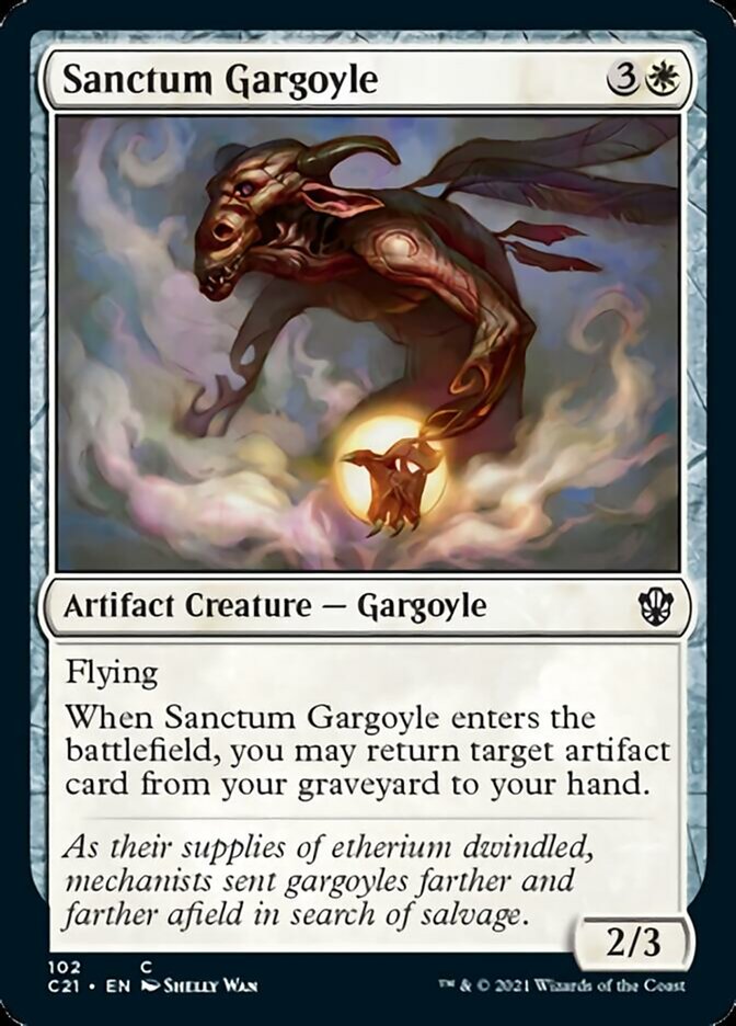 Sanctum Gargoyle [Commander 2021] | Cards and Coasters CA