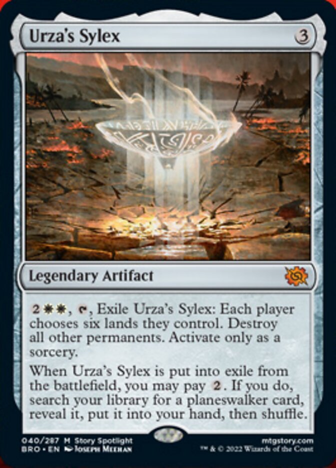 Urza's Sylex [The Brothers' War] | Cards and Coasters CA