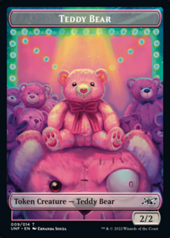 Teddy Bear Token [Unfinity Tokens] | Cards and Coasters CA