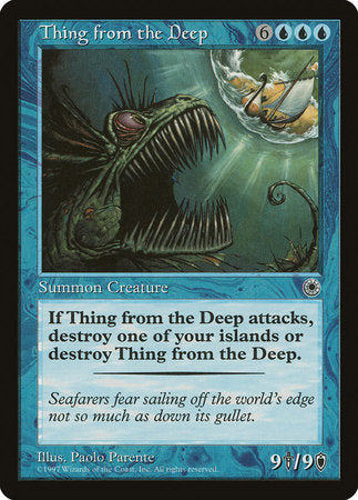 Thing from the Deep [Portal] | Cards and Coasters CA