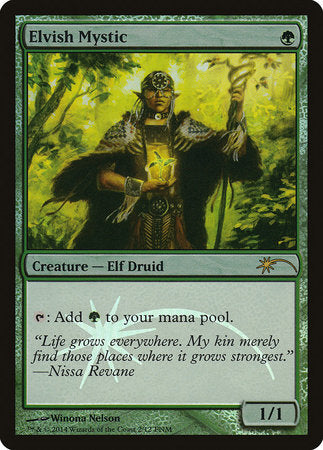 Elvish Mystic [Friday Night Magic 2014] | Cards and Coasters CA