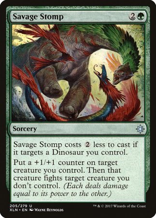 Savage Stomp [Ixalan] | Cards and Coasters CA