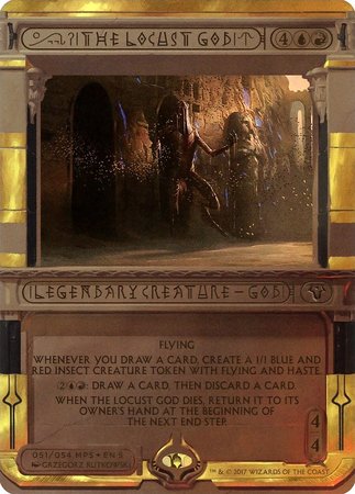 The Locust God [Amonkhet Invocations] | Cards and Coasters CA