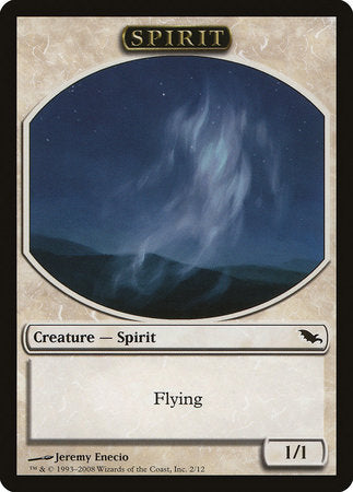 Spirit Token [Shadowmoor Tokens] | Cards and Coasters CA