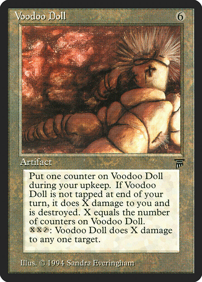 Voodoo Doll [Legends] | Cards and Coasters CA