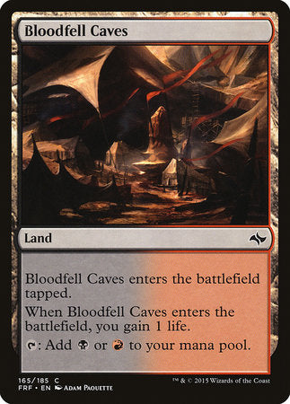 Bloodfell Caves [Fate Reforged] | Cards and Coasters CA