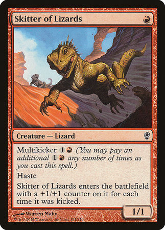 Skitter of Lizards [Conspiracy] | Cards and Coasters CA