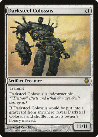 Darksteel Colossus [Darksteel] | Cards and Coasters CA