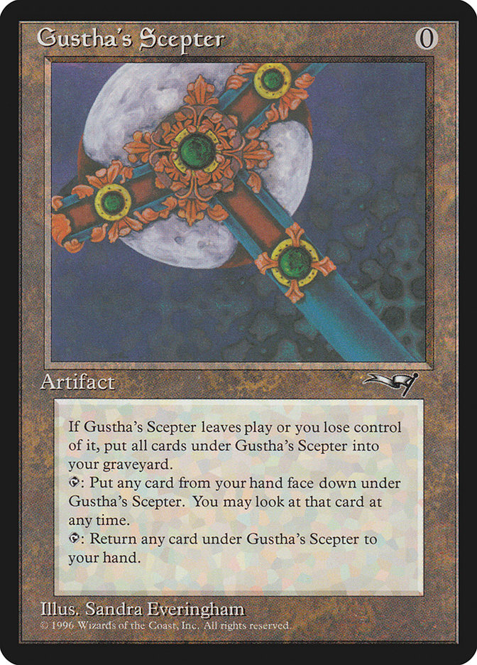 Gustha's Scepter [Alliances] | Cards and Coasters CA