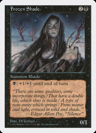 Frozen Shade [Fifth Edition] | Cards and Coasters CA