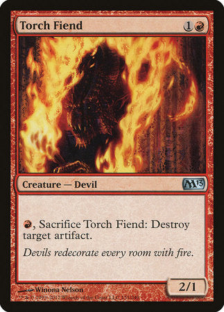 Torch Fiend [Magic 2013] | Cards and Coasters CA