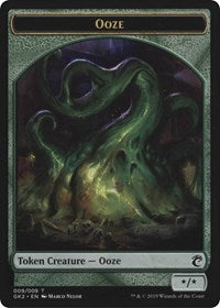 Ooze // Frog Lizard Token [Ravnica Allegiance: Guild Kits] | Cards and Coasters CA
