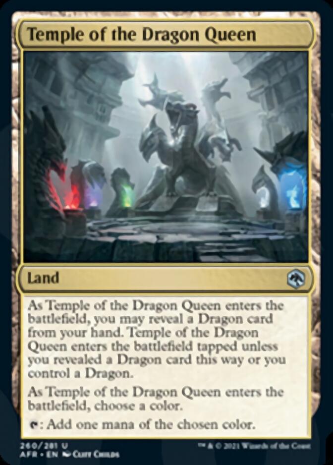 Temple of the Dragon Queen [Dungeons & Dragons: Adventures in the Forgotten Realms] | Cards and Coasters CA