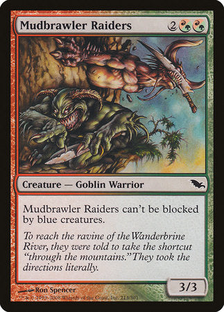 Mudbrawler Raiders [Shadowmoor] | Cards and Coasters CA