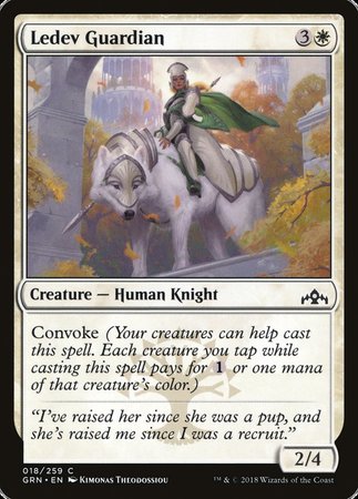 Ledev Guardian [Guilds of Ravnica] | Cards and Coasters CA