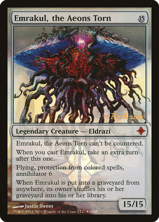 Emrakul, the Aeons Torn [Rise of the Eldrazi Promos] | Cards and Coasters CA